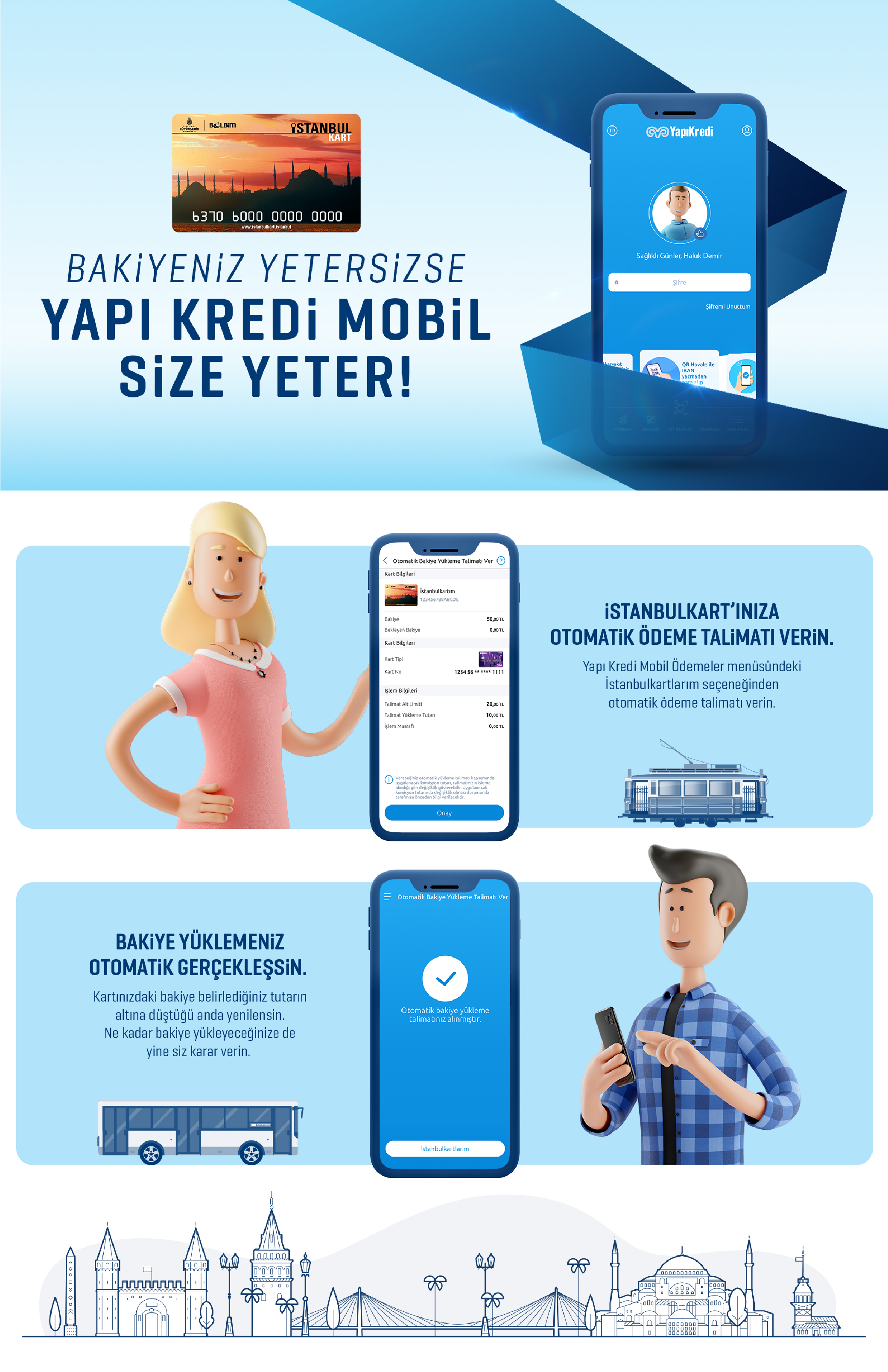İstanbulkart Bakiye Yükleme | Talimatlar | Finansal Çözümler | Playcard