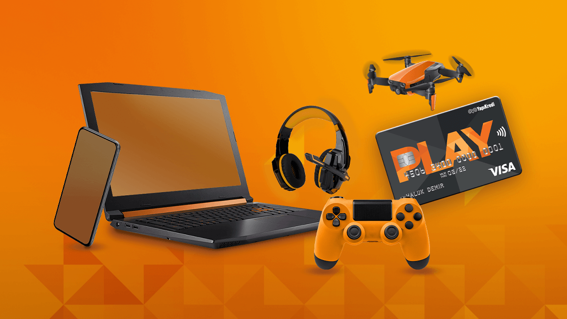 Yapı Kredi Play ile seçili markalardan yapacağın 1000 TL ve üzeri elektronik alışverişlerinde 100 TL puan fırsatı!