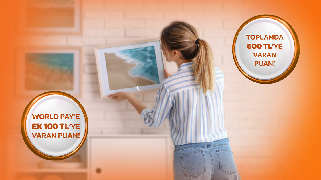 Yapı marketi alışverişlerinize toplamda 600 TL’ye varan puan!
